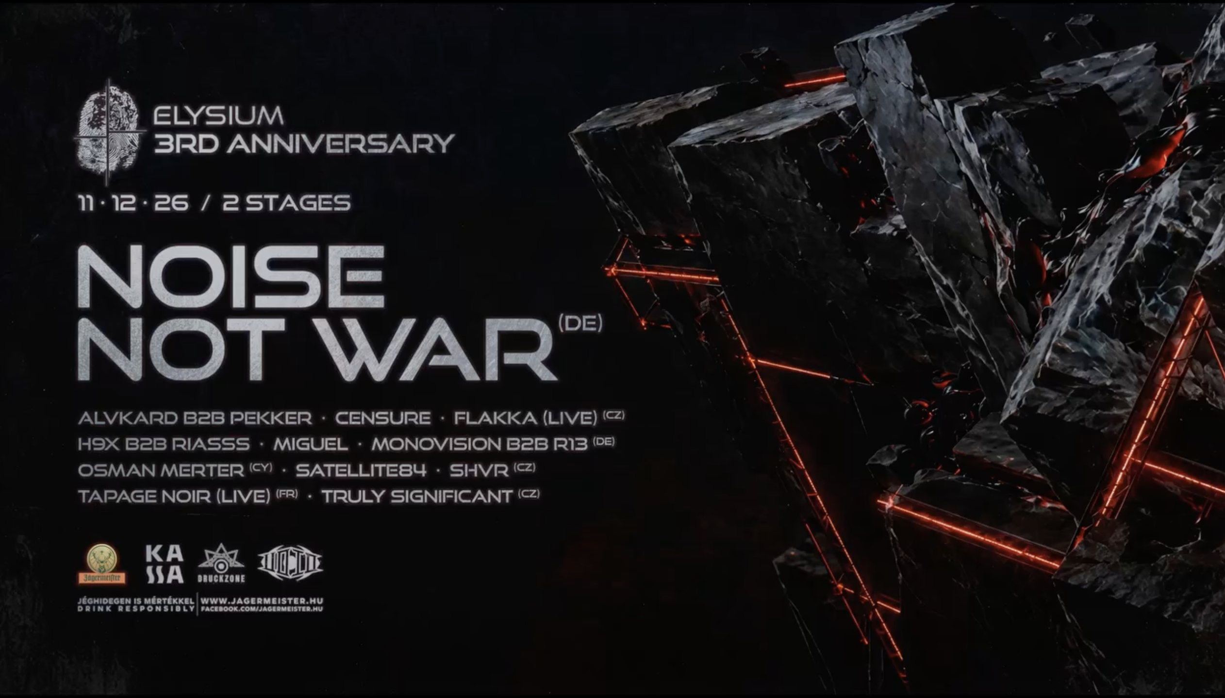 Elysium 3rd Anniversary – Budapest, Kassa